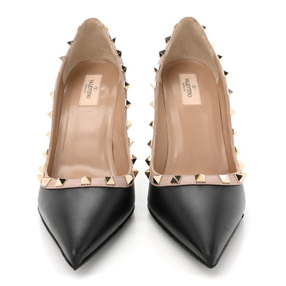 Valentino Garavani Nappa Rockstud 100mm Pumps 41.5 Black Poudre 2 of 16