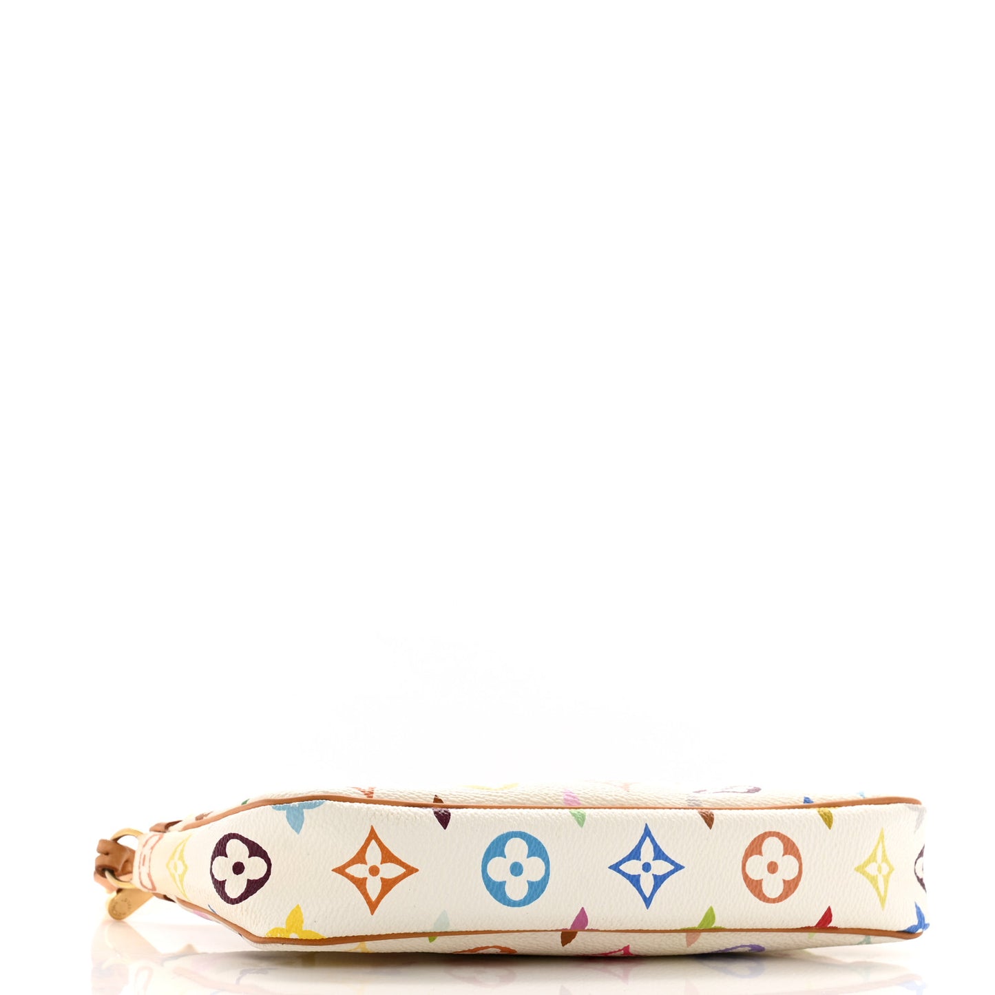 Monogram Multicolor Pochette Accessories White