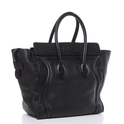 Celine Smooth Calfskin Mini Luggage Black 3 of 20