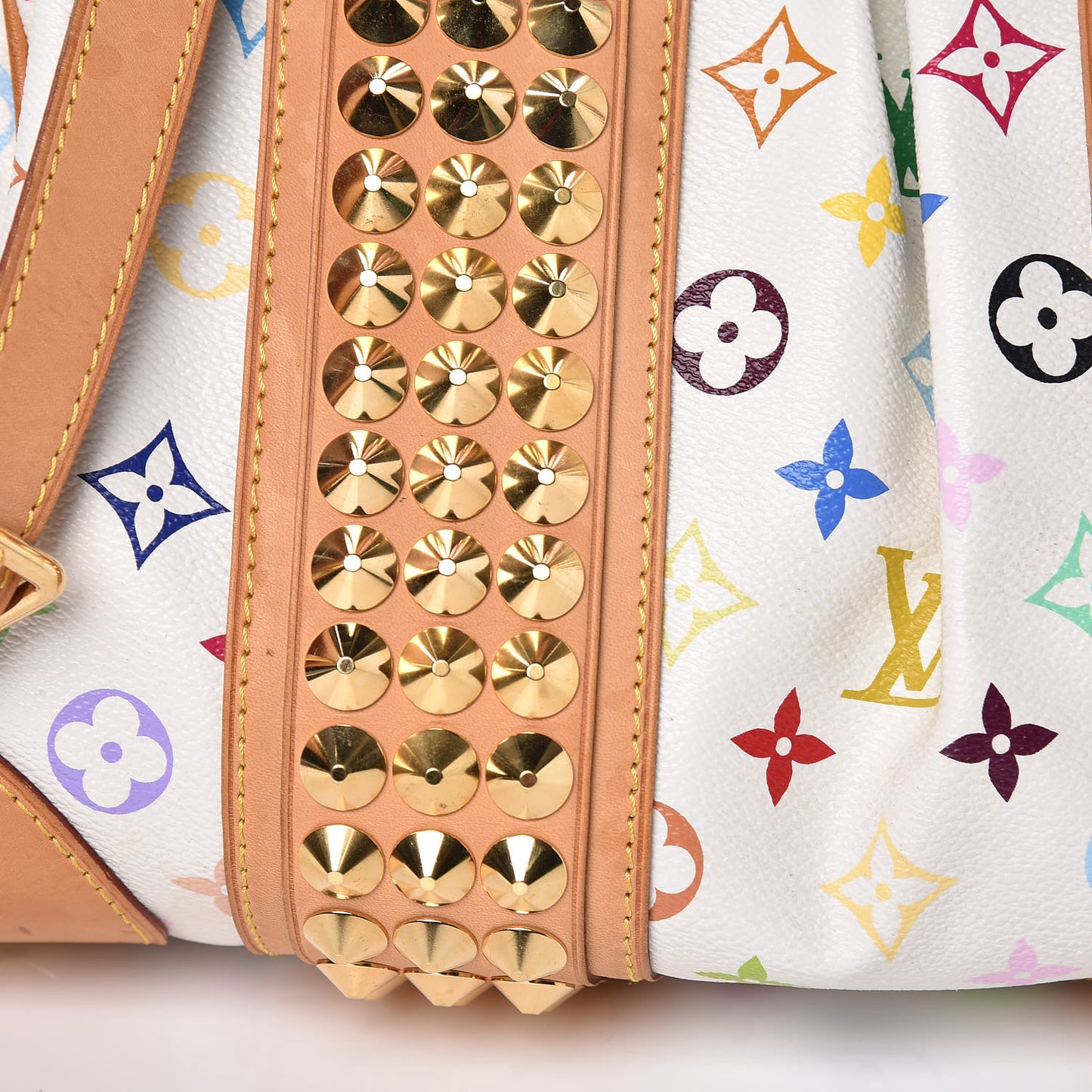 Monogram Multicolor Courtney MM White