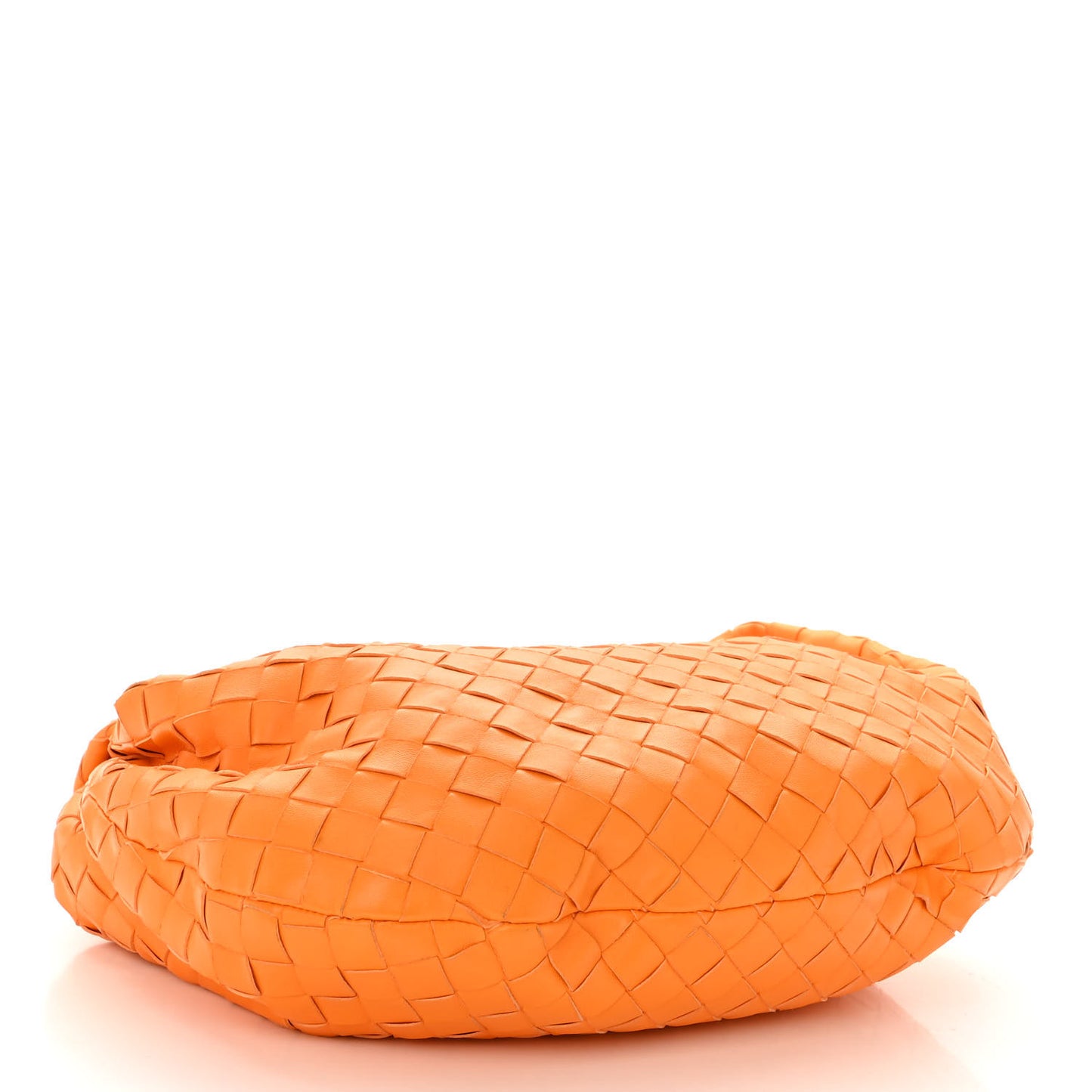 Nappa Intrecciato Teen Jodie Hobo Orange