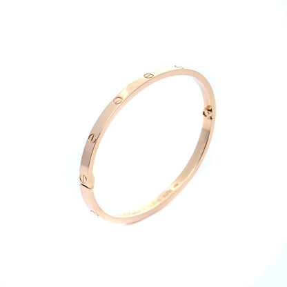 Cartier 18K Yellow Gold Small LOVE Bracelet 16 6 of 8