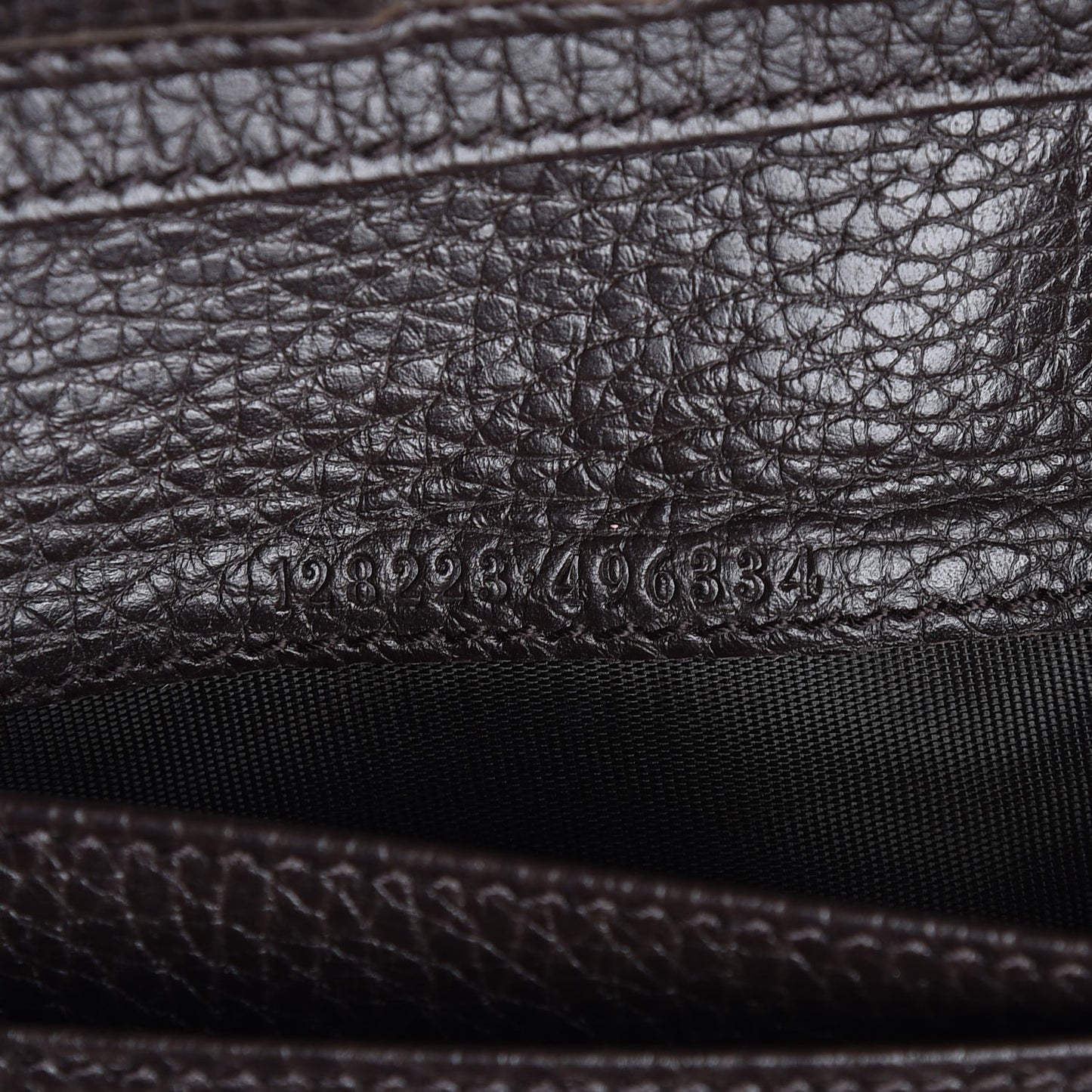 Canvas Monogram Calfskin Continental Wallet Brown