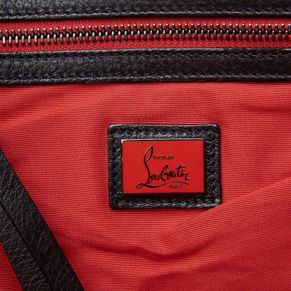 Christian Louboutin Nylon Carreaux Calfskin Aliosha Backpack Black Multicolor 7 of 11
