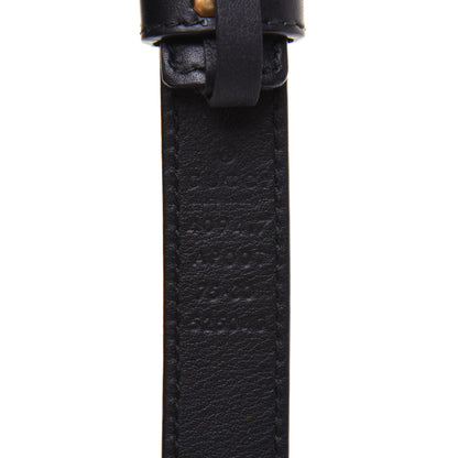 Gucci Calfskin Double G 20mm Belt 75 30 Black 3 of 8