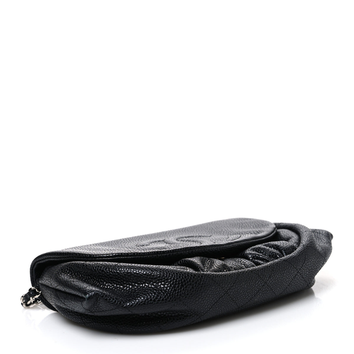 Caviar Half Moon Wallet On Chain WOC Black