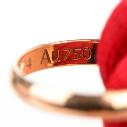 Cartier 18K Pink Yellow White Gold Trinity Cord Bracelet Red 6 of 7