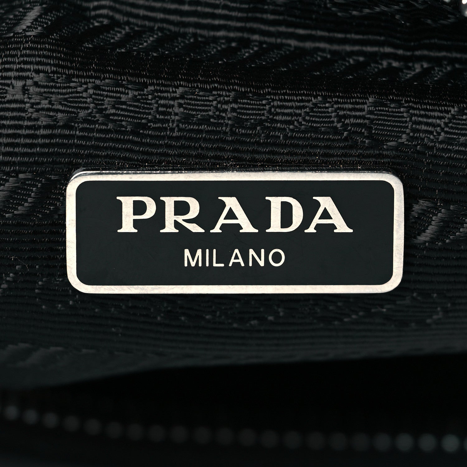 Prada Nylon Re-Edition 2005 Shoulder Bag Black 6 of 12