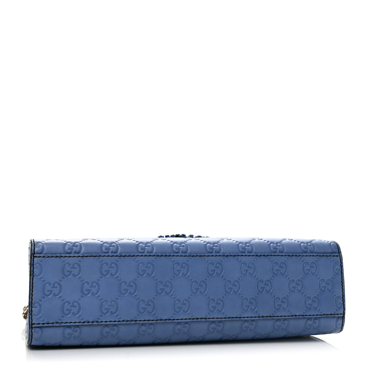 Guccissima Medium Emily Chain Shoulder Bag Mineral Blue