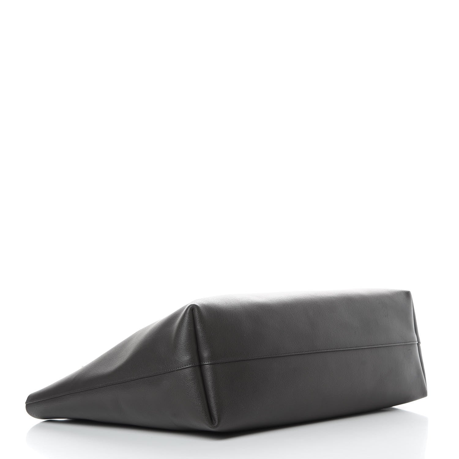 Saint Laurent Calfskin Large Shopping Tote Coal 5 of 15