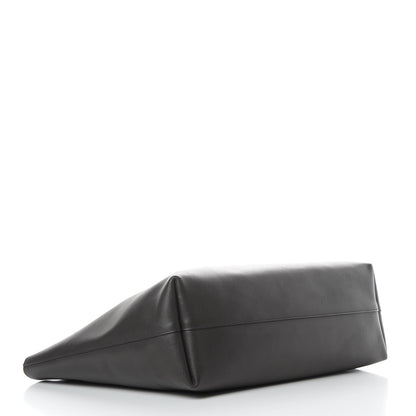 Saint Laurent Calfskin Large Shopping Tote Coal 5 of 15