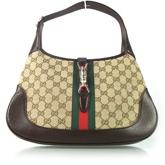 Gucci Monogram Jackie O Hobo 1 of 8