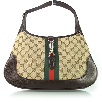 Gucci Monogram Jackie O Hobo 1 of 8