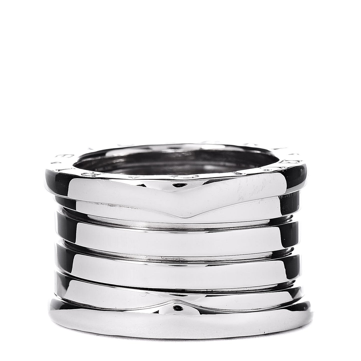 18K White Gold B.Zero1 Five-Band Ring 51 5.75