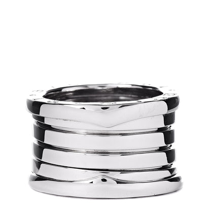 Bulgari 18K White Gold B.Zero1 Five-Band Ring 51 5.75 1 of 5