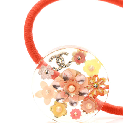 Chanel Crystal CC Hair Tie Set 3 of 4