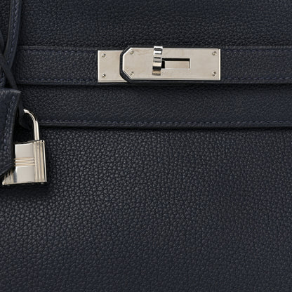 Hermes Togo Kelly Retourne 35 Bleu Indigo 8 of 16