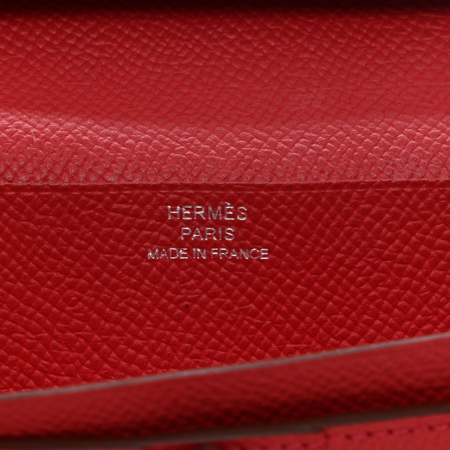 Hermes Epsom Bearn Gusset Wallet Bougainvillea 6 of 6