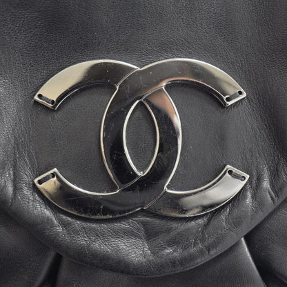 Chanel Lambskin Pleated Flap Bag Black 10 of 10