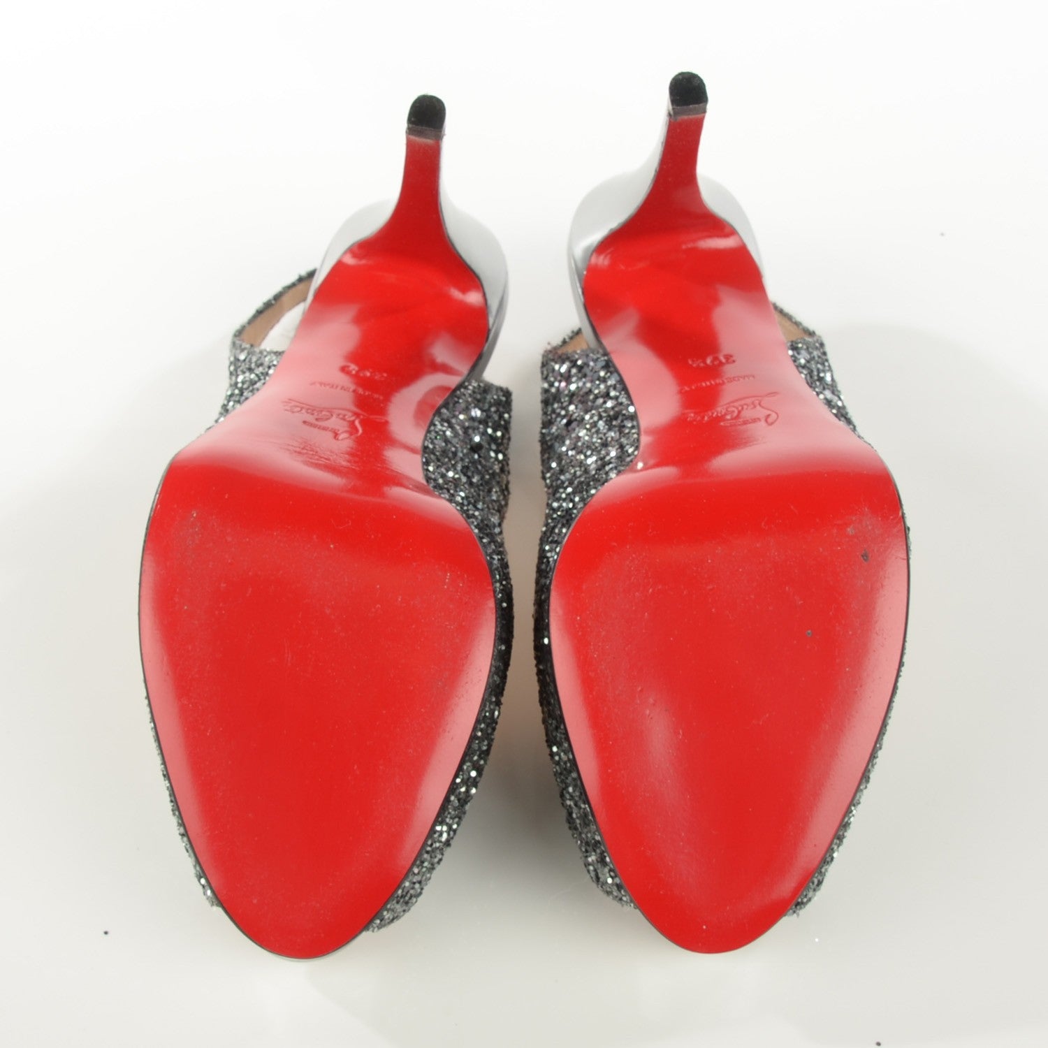 Christian Louboutin Glitter Hyper Prive 120 Pumps 39.5 5 of 7