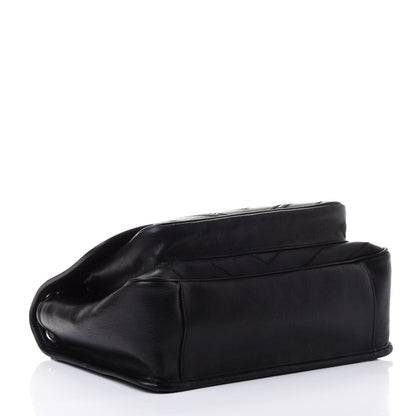 Saint Laurent Lambskin Matelasse Monogram Microstud Medium Niki Chain Satchel Black 3 of 4