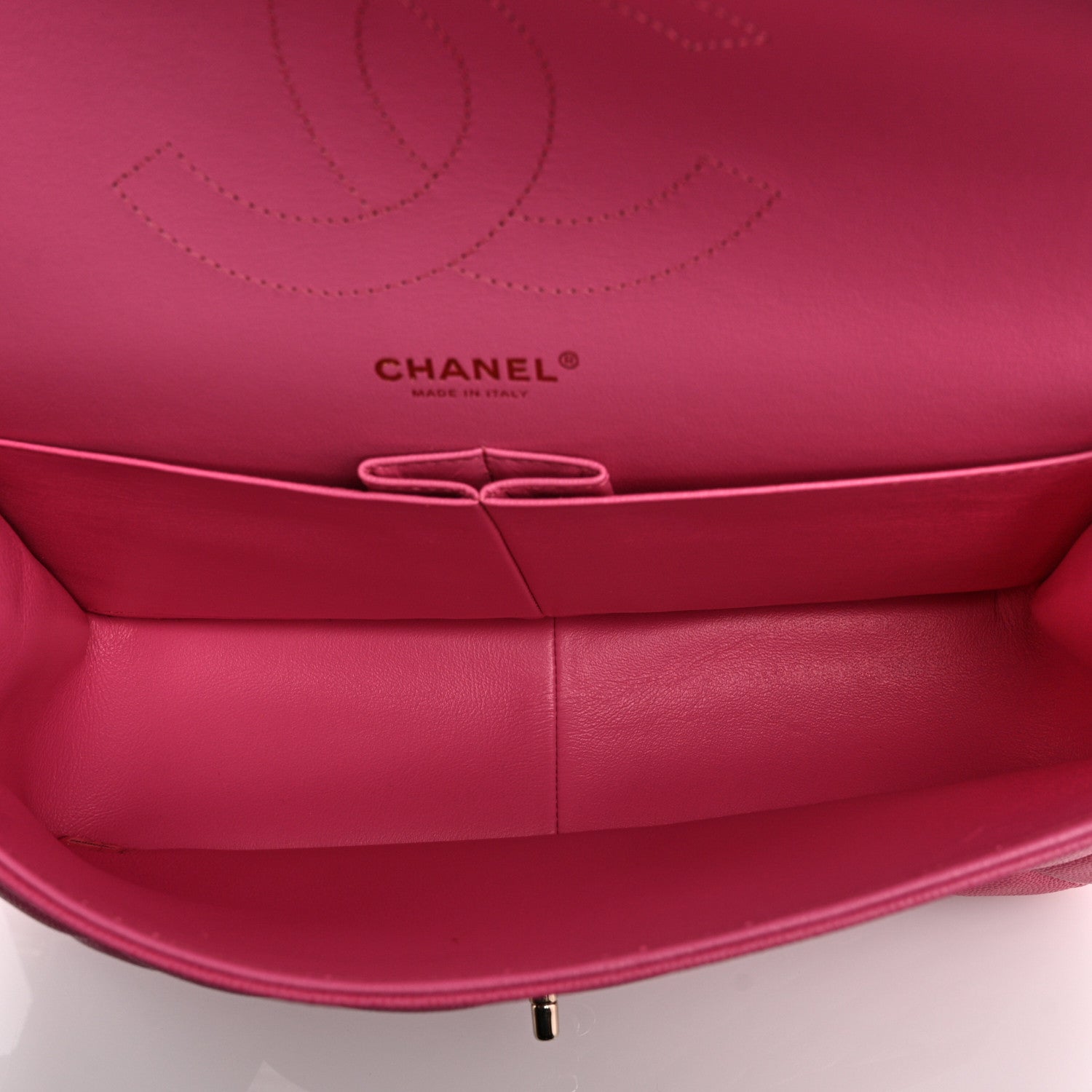 Chanel Caviar Quilted Jumbo Double Flap Pink 5 of 10