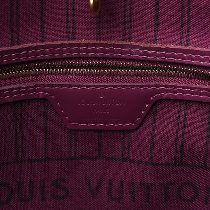 Louis Vuitton Monogram Totem Neverfull MM Magenta 6 of 10