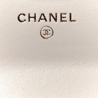 Chanel Lambskin Quilted Trendy CC Card Holder On Chain Light Pink 6 of 13