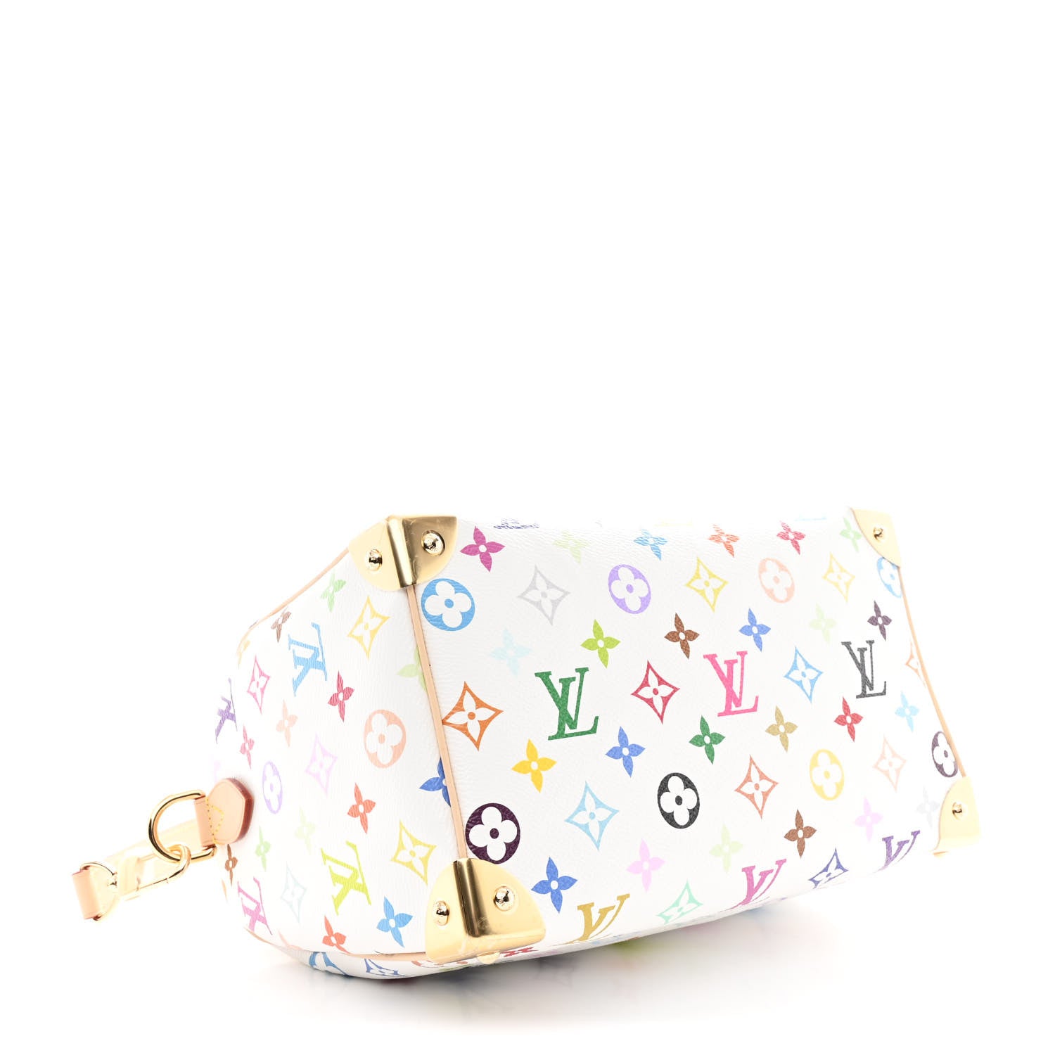 Louis Vuitton LV X TM Monogram Multicolor Speedy Bandouliere 25 White 4 of 9