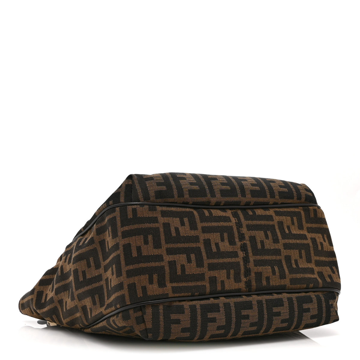 Fendi Zucca Small Chef Shopping Tote Tobacco Moro 5 of 14