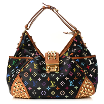 Louis Vuitton Monogram Multicolor Chrissie Black 1 of 7