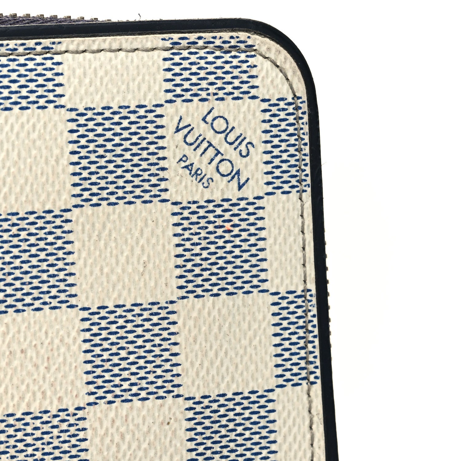 Louis Vuitton Damier Coastline Zippy Vertical Wallet 13 of 14