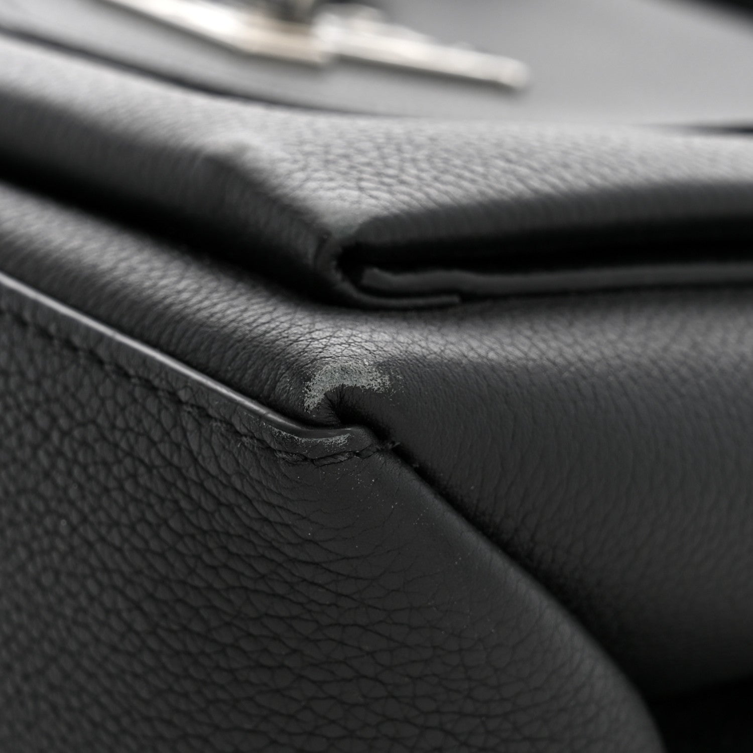 Louis Vuitton Soft Calfskin My Lockme Top Handle Black 11 of 11