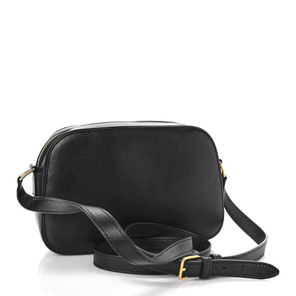 Celine Calfskin Crecy Camera Bag Black 3 of 8