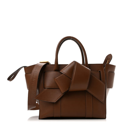 Mulberry x ACNE STUDIOS Grained Calfskin Musubi Bayswater Satchel Brown 1 of 9