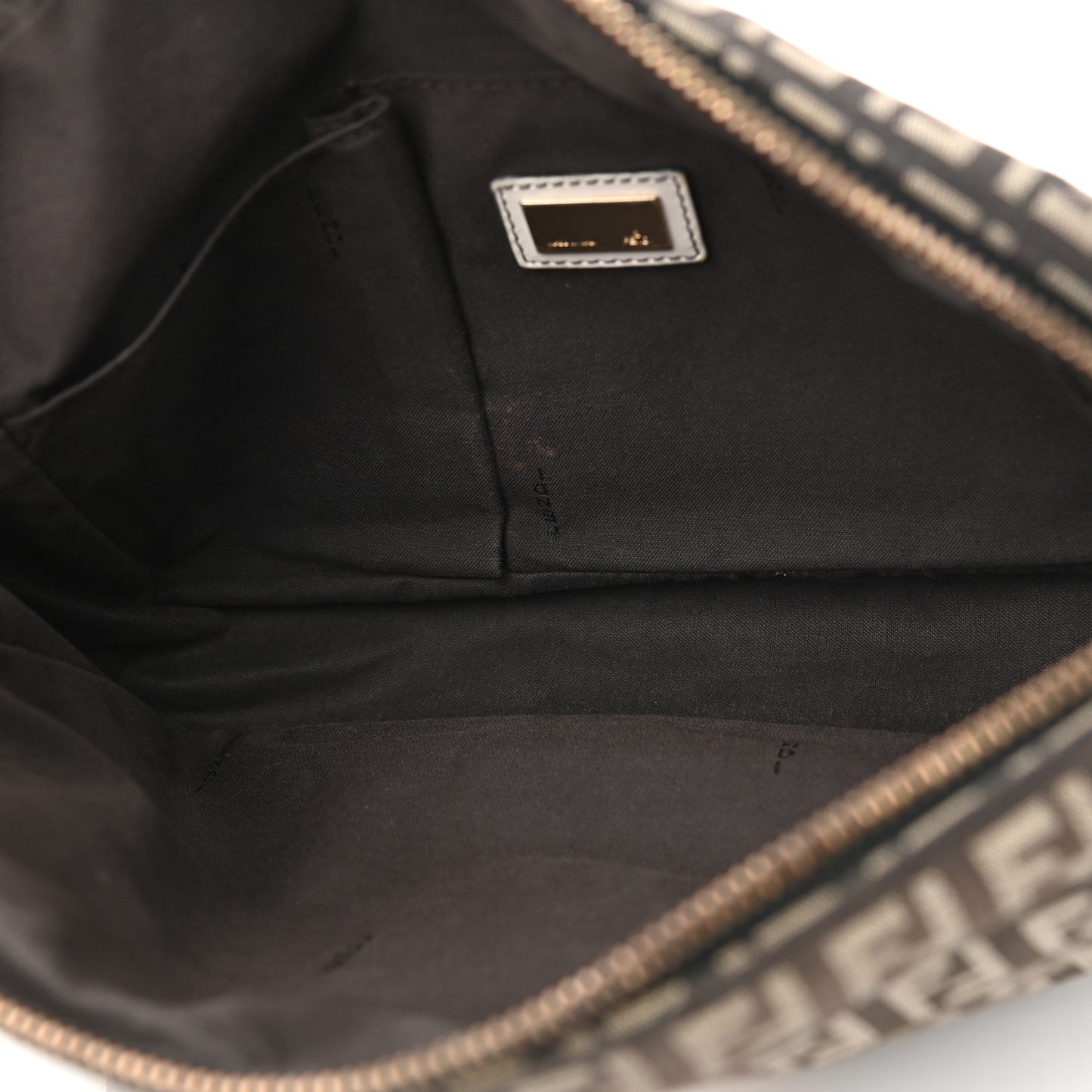 Zucchino Vitello Crossbody Black White