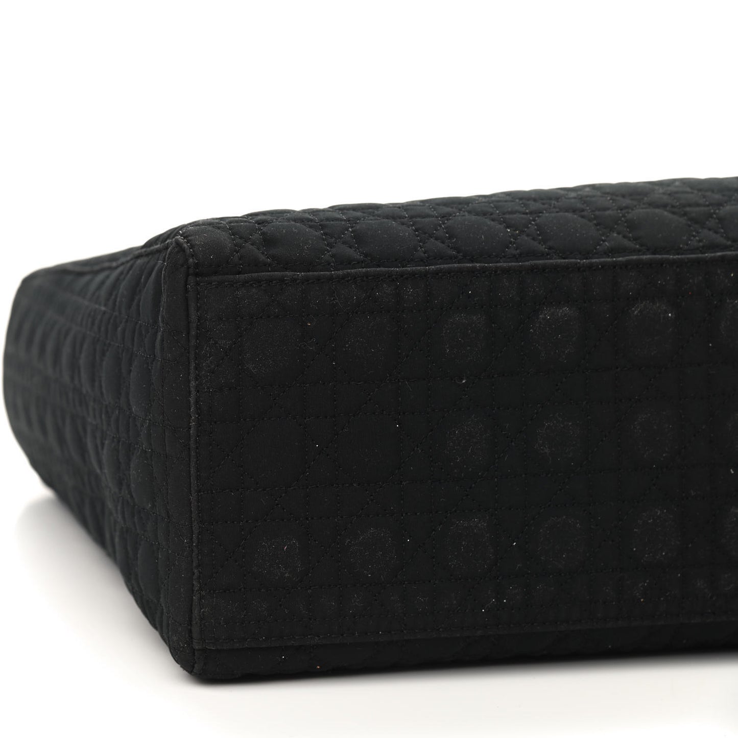 Nylon Cannage Large Lady Dior Black