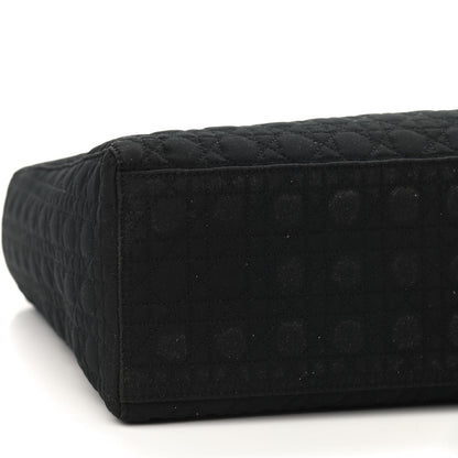 Christian Dior Nylon Cannage Large Lady Dior Black 9 of 11