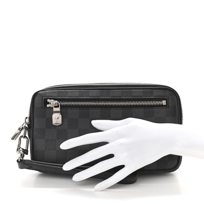 Louis Vuitton Damier Graphite Alpha Clutch 2 of 9