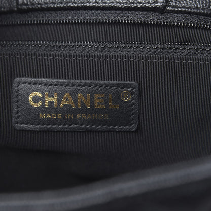 Chanel Caviar Quilted Large Shopping Tote Black 6 of 10