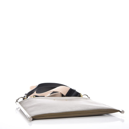 Chloe Smooth Calfskin Medium Roy Clutch Merino Grey 4 of 7