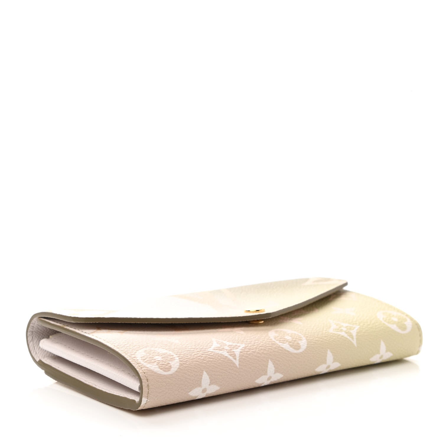 Louis Vuitton Monogram Giant Spring In The City Sarah Wallet NM Sunset Kaki 4 of 7