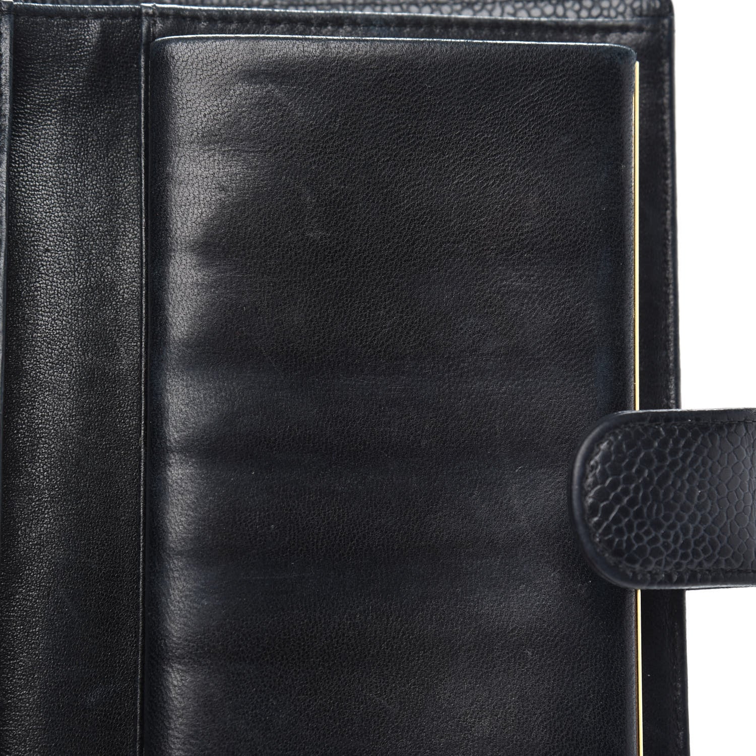 Chanel Caviar Timeless CC French Wallet Black 7 of 12