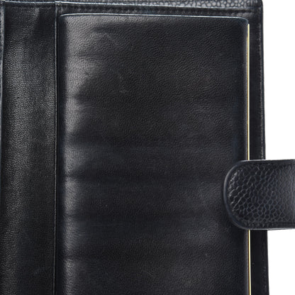 Chanel Caviar Timeless CC French Wallet Black 7 of 12