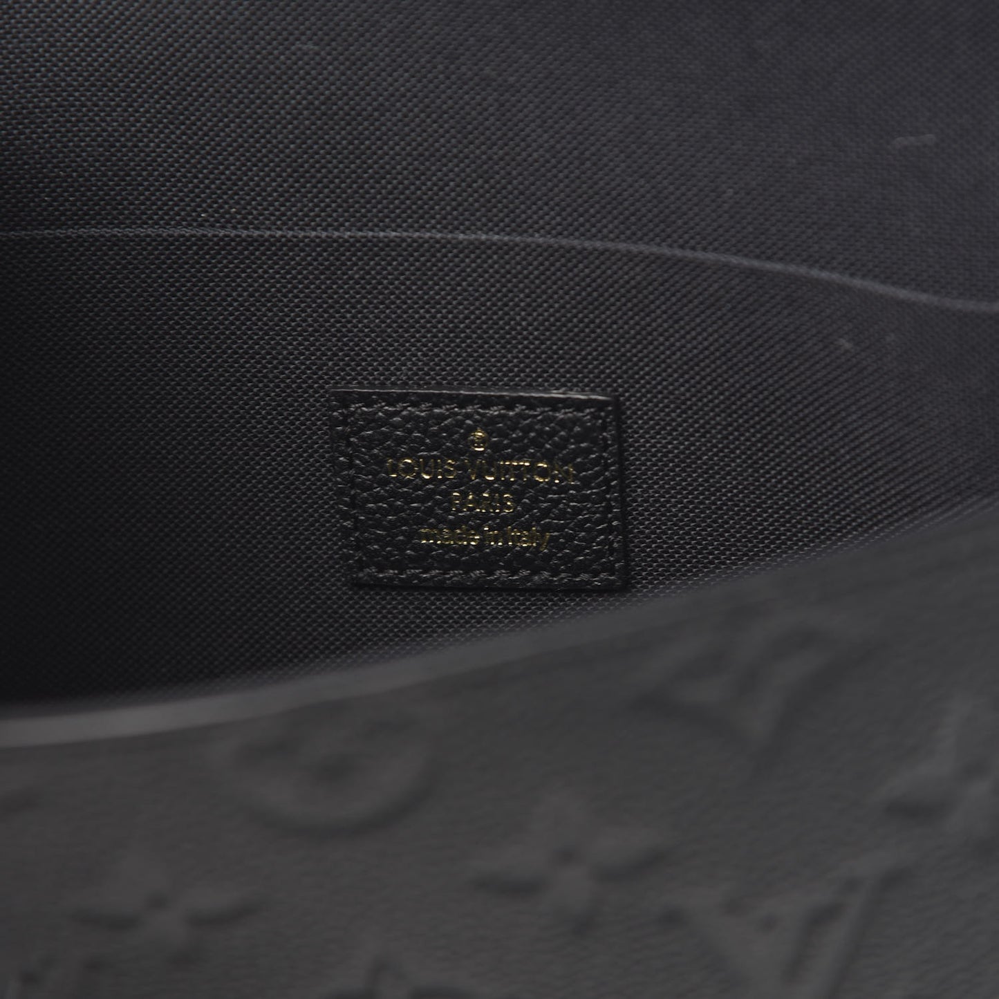 Empreinte Pochette Felicie Chain Wallet Black