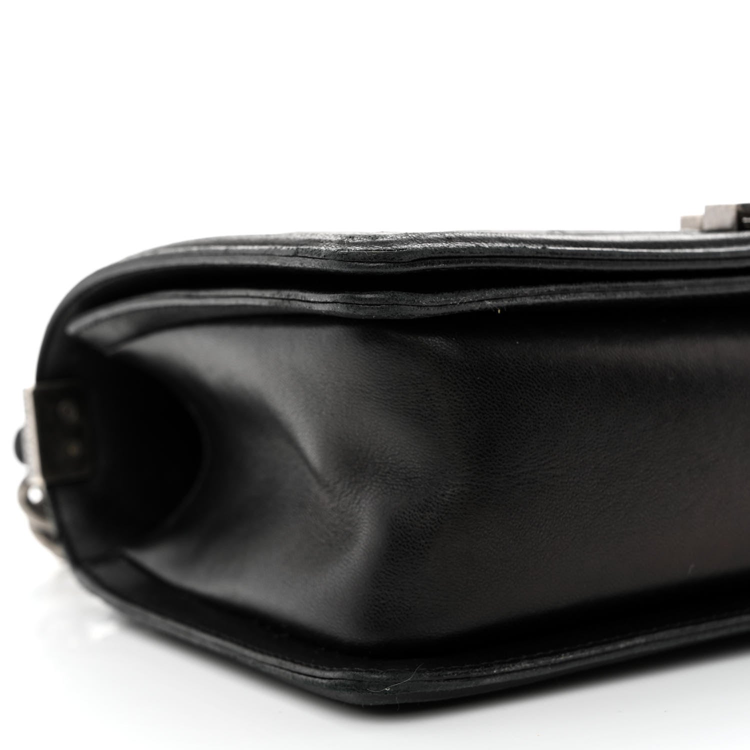 Chanel Lambskin Quilted Medium Boy Flap Black 9 of 13
