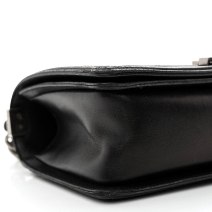 Chanel Lambskin Quilted Medium Boy Flap Black 9 of 13