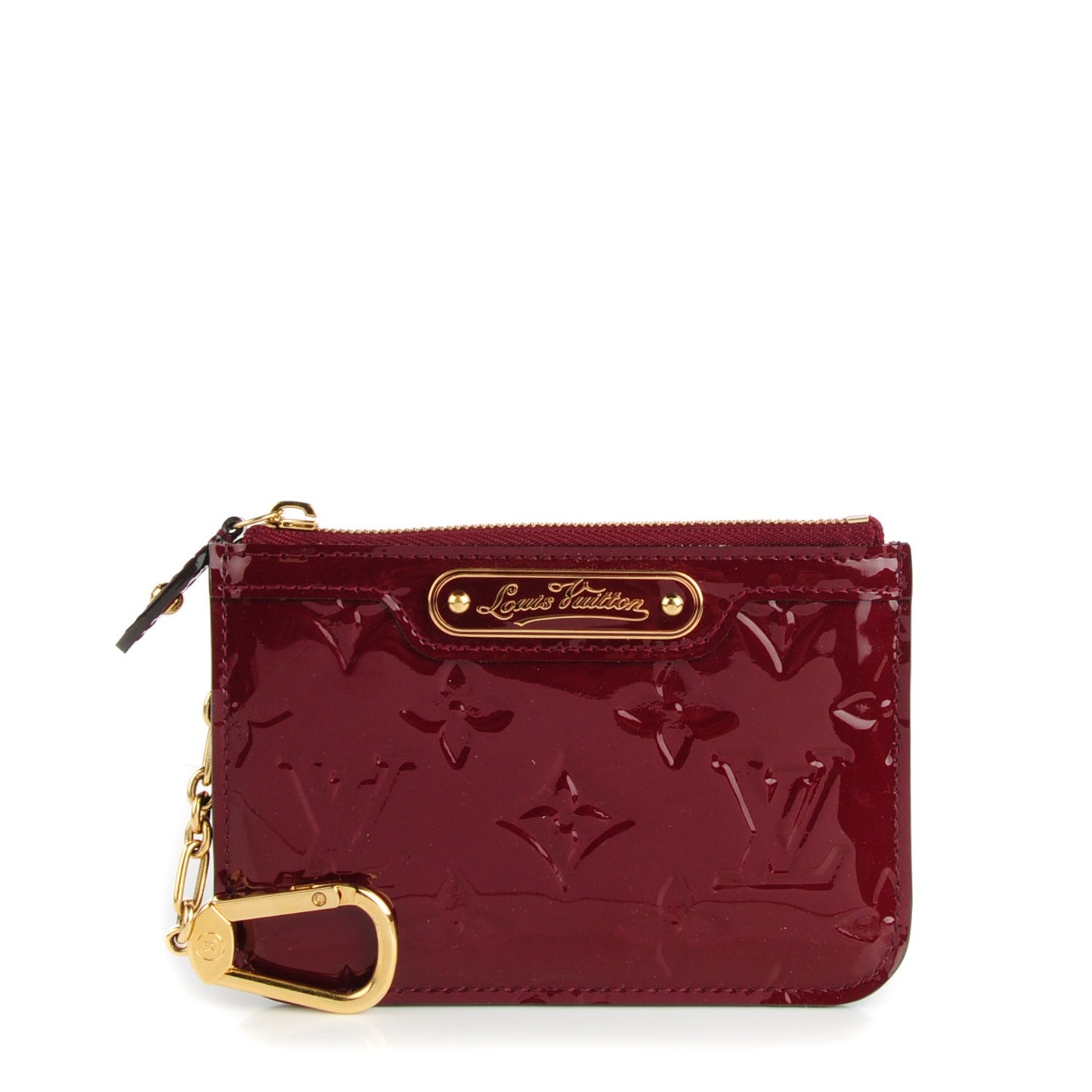 Vernis Key Pouch Griotte