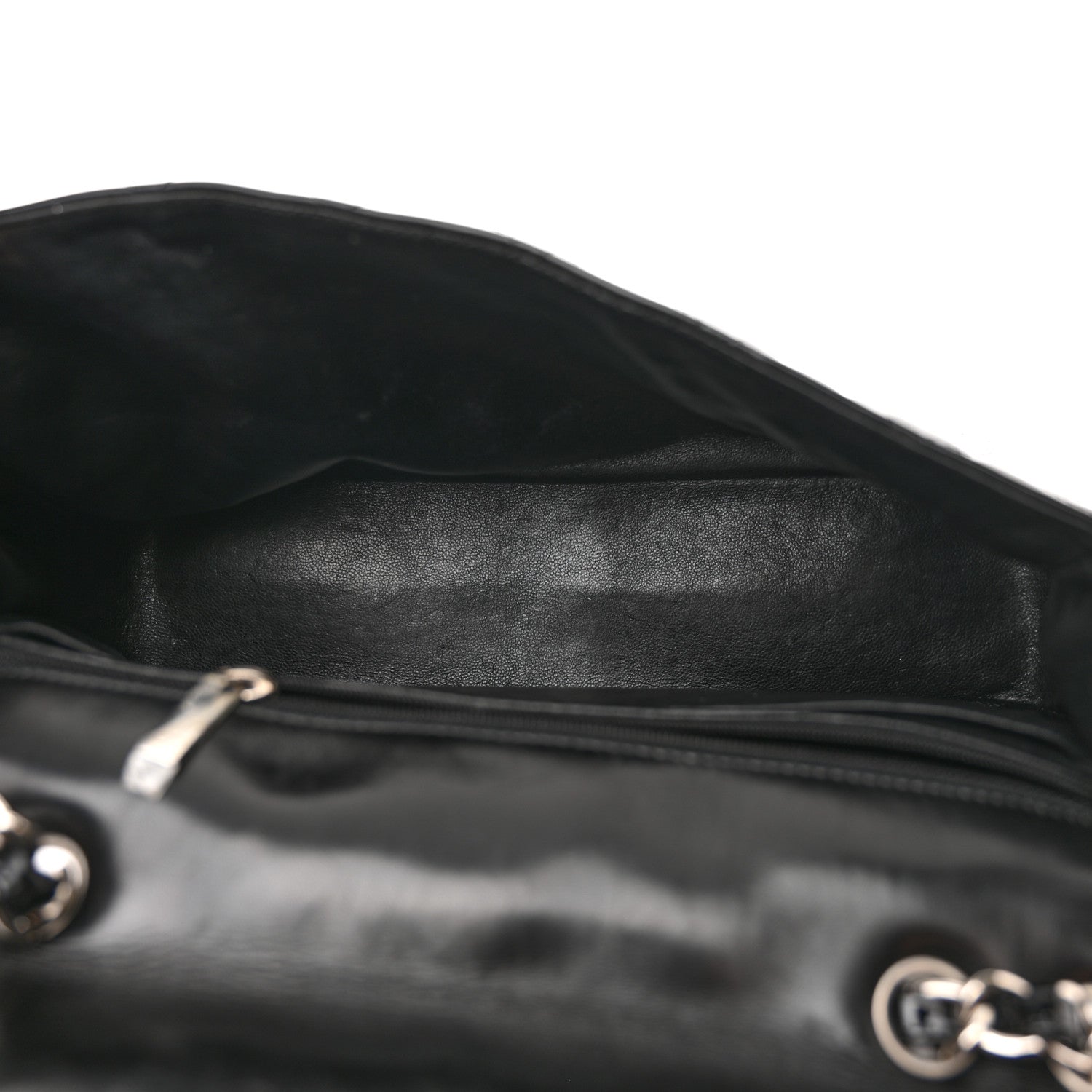 Chanel Patent Quilted Jumbo Single Flap Black 5 of 12
