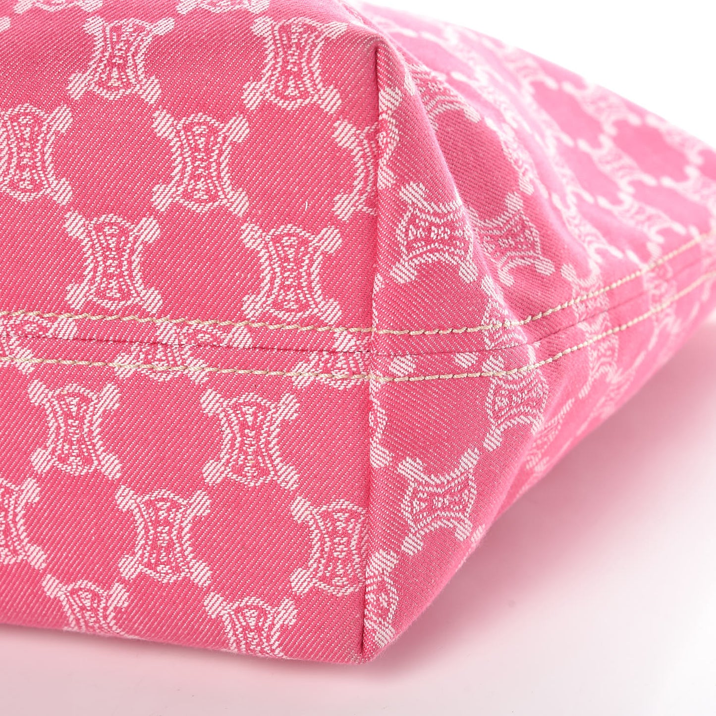 Canvas Macadam Tote Bag Pink